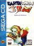 Sega  Sega CD&nbsp; - &nbsp;Earthworm Jim - Special Edition (U) (Front)